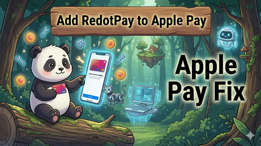 Add RedotPay to Apple Pay: Fix When It Fails (2026 Guide)