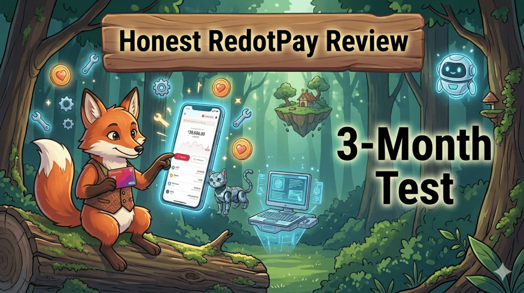 RedotPay 3-Month Honest Review: Using It as My Only Card