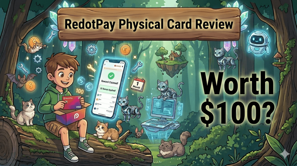 RedotPay Physical Card Full Review: Cost, Delivery & ATM Use