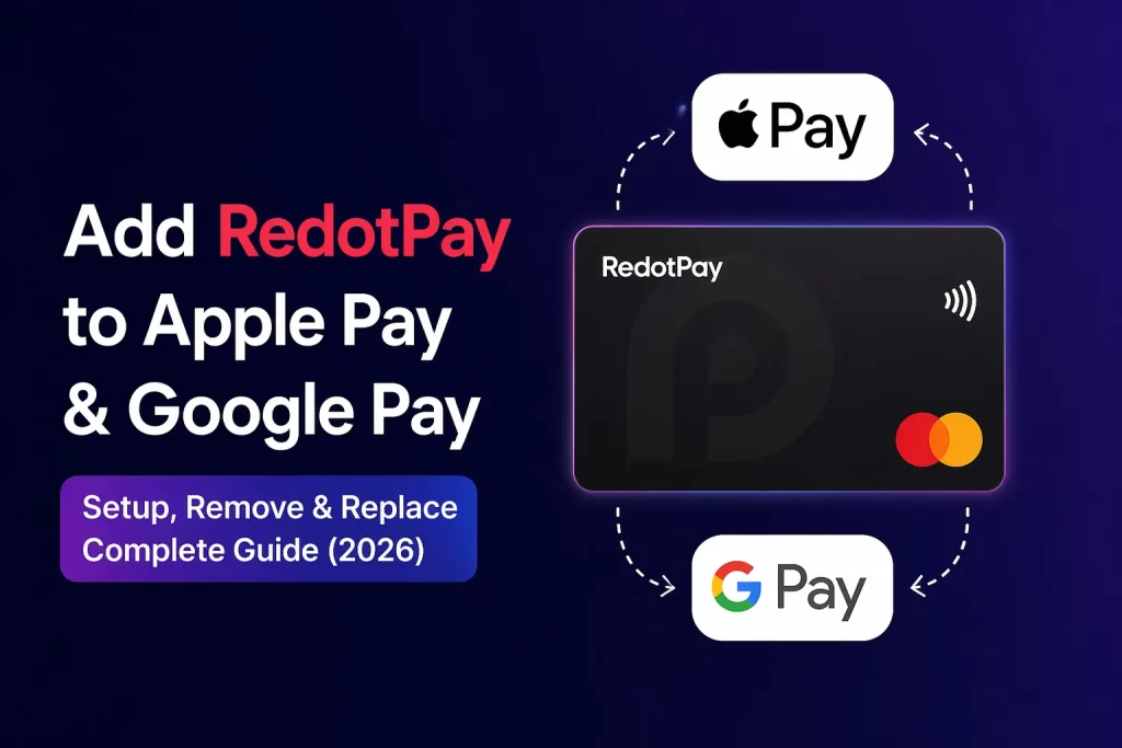 How to Add RedotPay Card to Apple Pay & Google Pay: Complete Setup Guide (2026)