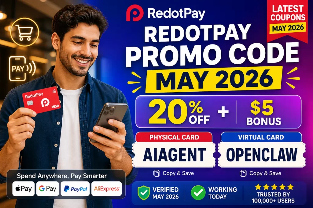 RedotPay Promo Code May 2026: Which Card Gets You the Better Deal?